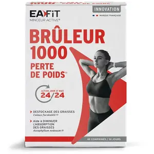 Comparateur de prix : Eafit Brûleur 1000 Perte de Poids 60 comprimés
