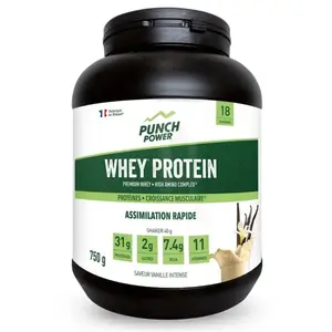 Protéine Pure Whey Vanille Intense PUNCH POWER pas cher