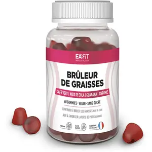 Comparateur de prix : Eafit Minceur Active Brûleur De Graisses Gummies x 60