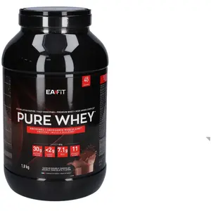 Comparateur de prix : Eafit Pure Whey Double Chocolat 1,8Kg