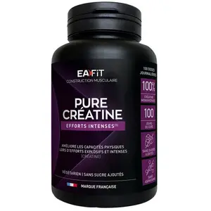 Comparateur de prix : Eafit Pure CréatineCure 100 Jours - 300 g