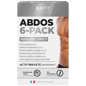 Comparateur de prix : Eafit Abdo 6-Pack 120 comprimés