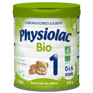 Physiolac Bio Lait 1er âge 800g pas cher