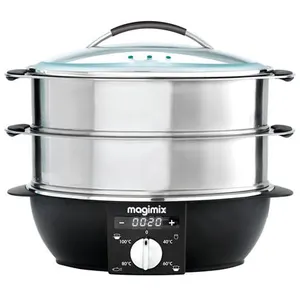 Comparateur de prix : Cuiseur vapeur multifonction 12,2 L 1900 W 11582 Magimix