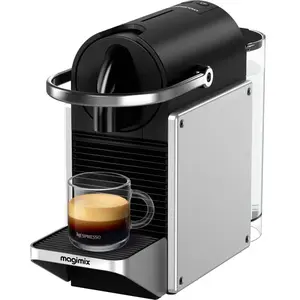 Magimix Machine à Café Nespresso Pixie Gris Métal Cafetière Espresso 11327 pas cher