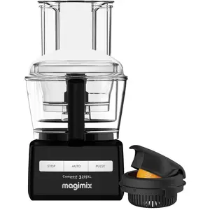 Magimix Robot de cuisine CS 3200 XL avec presse-agrumes, noir, Process...