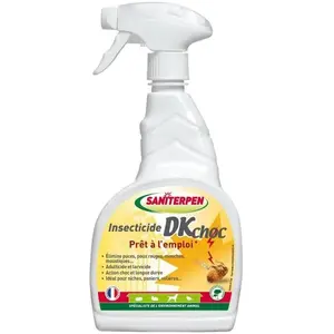 Comparateur de prix : Saniterpen dk choc insecticide pret a l'emploi pae 750ml