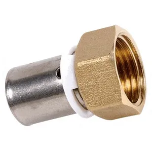 PBTUB Sanitaire-distribution - Raccord per à sertir droit - Ecrou tournant 20x27 - Ø12Vendu paramazon
