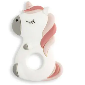 MAÏKA Anneau de dentition en silicone, dès 4 mois (Licorne)Vendu paraubert