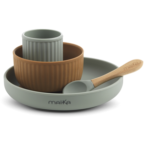 Comparateur de prix : Coffret repas silicone VERT Maïka