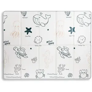 Tapis mousse XXL Animaux marins pas cher