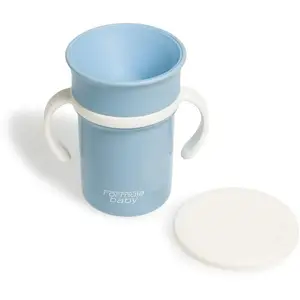 Tasse d’apprentissage bébé 360 Bleue pas cher