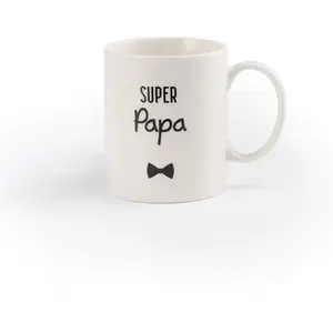 Tasse Super Papa BLANC Maïka pas cher