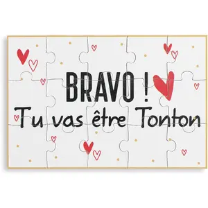 Maïka Puzzle d'annonce Tonton pas cher