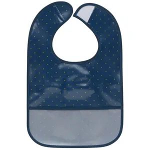 Bavoir à récupération BLEU Maïka pas cher