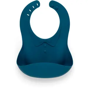 Bavoir Silicone Blue BLEU MaïkaVendu paraubert