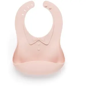 Bavoir Silicone Pink ROSE MaïkaVendu paraubert