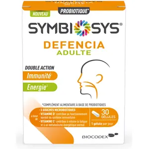 Comparateur de prix : Symbiosys Defencia Adulte 30 gélules