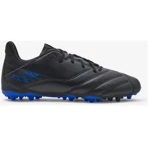 Chaussures de football VIRALTO II cuir MG/AG enfant noir - KIPSTA pas cher