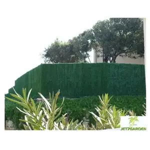 Comparateur de prix : JET7GARDEN Haie artificielle 126 brins vert thuyas en rouleau Supra 1 x 3 m