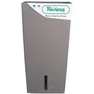 Comparateur de prix : Riviera - Pot de fleurs carré en plastique - 28 x 28 x 52 cm - 31 L -