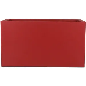Comparateur de prix : RIVIERA Jardinière Granit - 80x40 cm - Rouge