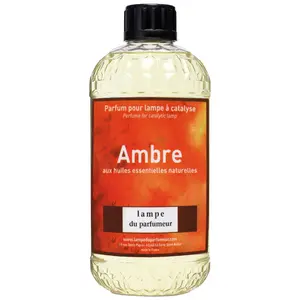 Comparateur de prix : Recharge lampe à parfum 500 mL - ambre