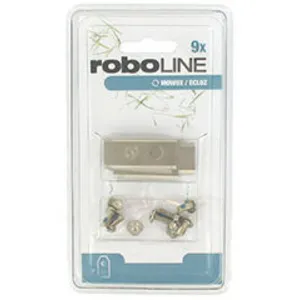 blister de 9 lames adaptables pour robots mowox modèles rm50libt, rm60... pas cher
