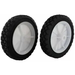 Comparateur de prix : Greenstar Roue en plastique à moyeu déporté universelle - diamètre extérieur 152 mm