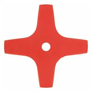 Lame nylon 4 dents adaptable pour débroussailleuse