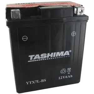 Comparateur de prix : Batterie moto étanche FULBAT YTX7L-BS - 12V / 6Ah