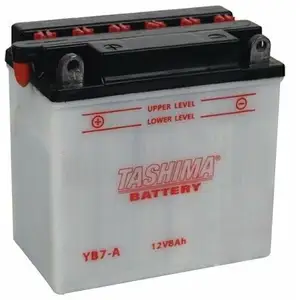 FULBAT Batterie plomb TASHIMA renforcée 12V, 8A. L: 130, l: 75, H: 133mm, + à... pas cher