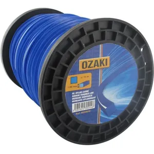 Comparateur de prix : Bobine fil nylon carré OZAKI - Longueur: 120m, Ø: 4,00mm