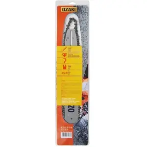 Comparateur de prix : Ozaki Guide 35 cm + chaîne pour tronçonneuse ECHO