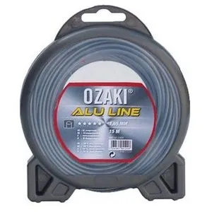 Comparateur de prix : Fil nylon alu line OZAKI pour débroussailleuse - Ø 1,60mm - L 15m