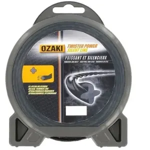 Comparateur de prix : Fil nylon hélicoïdal OZAKI TWISTED POWER SILENT LINE, Ø: 3,3mm, L: 46m