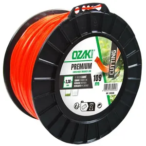 Comparateur de prix : Greenstar Bobine fil nylon carré OZAKI PREMIUM - Longueur: 109m , Ø: 3,30 mm