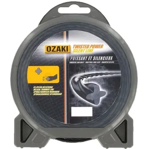 Comparateur de prix : Greenstar 3912 Fil nylon hélicoïdal Ozaki Premium ø 2,4 mm x 15 m