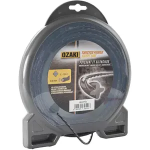 Comparateur de prix : PROVENCE OUTILLAGE Greenstar 3918 Fil nylon hélicoïdal Ozaki Premium ø 3,3 mm x 23 m