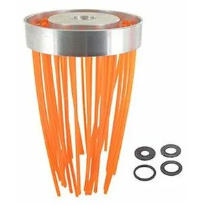 Tête de brosse de nettoyage 18 fils nylon