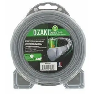 Comparateur de prix : Coque fil nylon ondulé rond Diamètre 3mm OZAKI ENERGY LINE (56m)