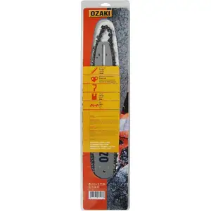 Comparateur de prix : Guide OZAKI 50 cm montage X + Chaîne 3/8"
