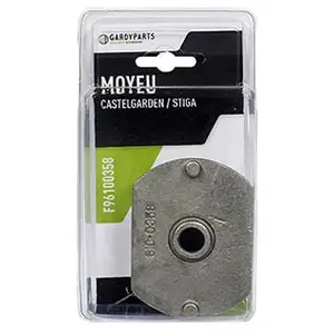 Comparateur de prix : Greenstar moyeu de lame adaptable castelgarden modèles twincut f72, tc92, tc102, tc122, sd98, sd108 - honda. remplace origine: 25463200/0,
