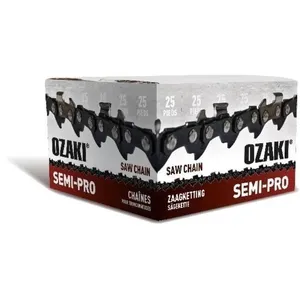 Comparateur de prix : Rouleau de chaîne de tronçonneuse OZAKI carrée ,325" ,063 25 pieds