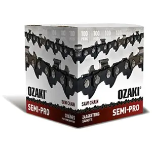Comparateur de prix : Rouleau de chaîne de tronçonneuse OZAKI semi-carrée ,325" ,058 100 pie...