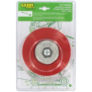 Greenstar tête fil nylon std avec adaptateur 10 x 1,25 femelle gauche