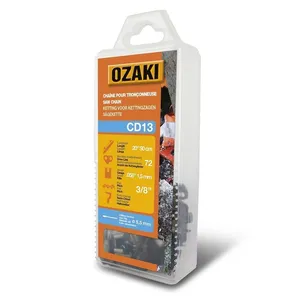 Comparateur de prix : Chaine de tronçonneuse - OZAKI - CD13 - 1,5 mm - 72 maillons - 3/8'058