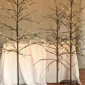 Arbre de noël scintillant - h.2,1m pas cher