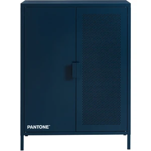 NINO - Buffet haut 2 portes en métal PANTONE H100cm Drawer pas cher