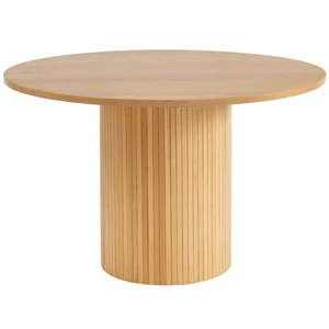 BAÏTA HOME MATI - Table à manger 4 personnes ronde en bois Drawer pas cher